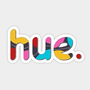 Hue - color Sticker